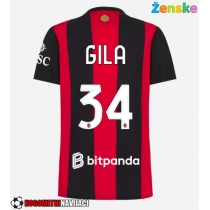Ženske Nogometnih dresov AC Milan Mario Gila #34 Domači 2026-27 Kratki rokavi